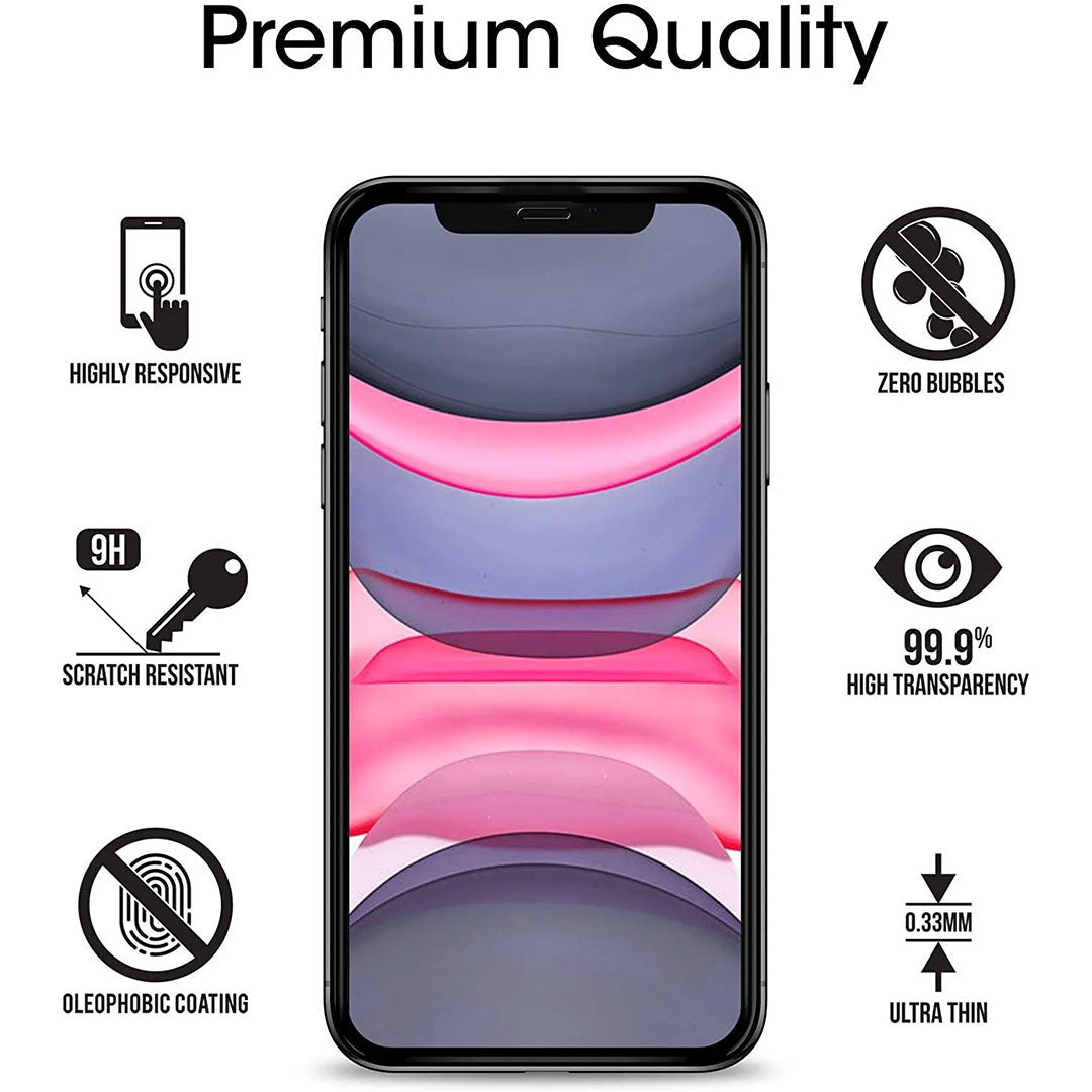 iPhone 12 & 12 Pro (6.1inch) Tempered Glass Screen Protector