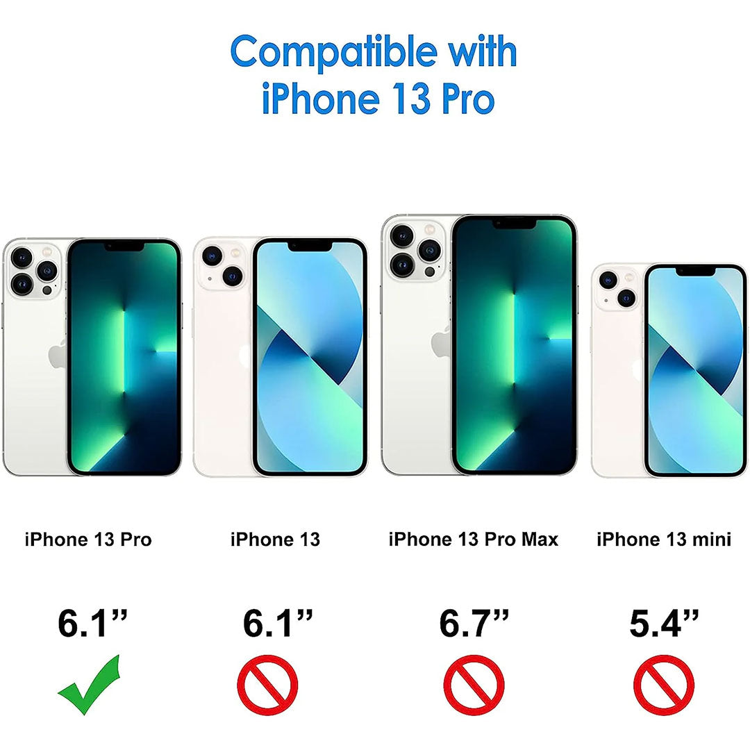 iPhone 13 Pro Tough Hybrid Clear Case