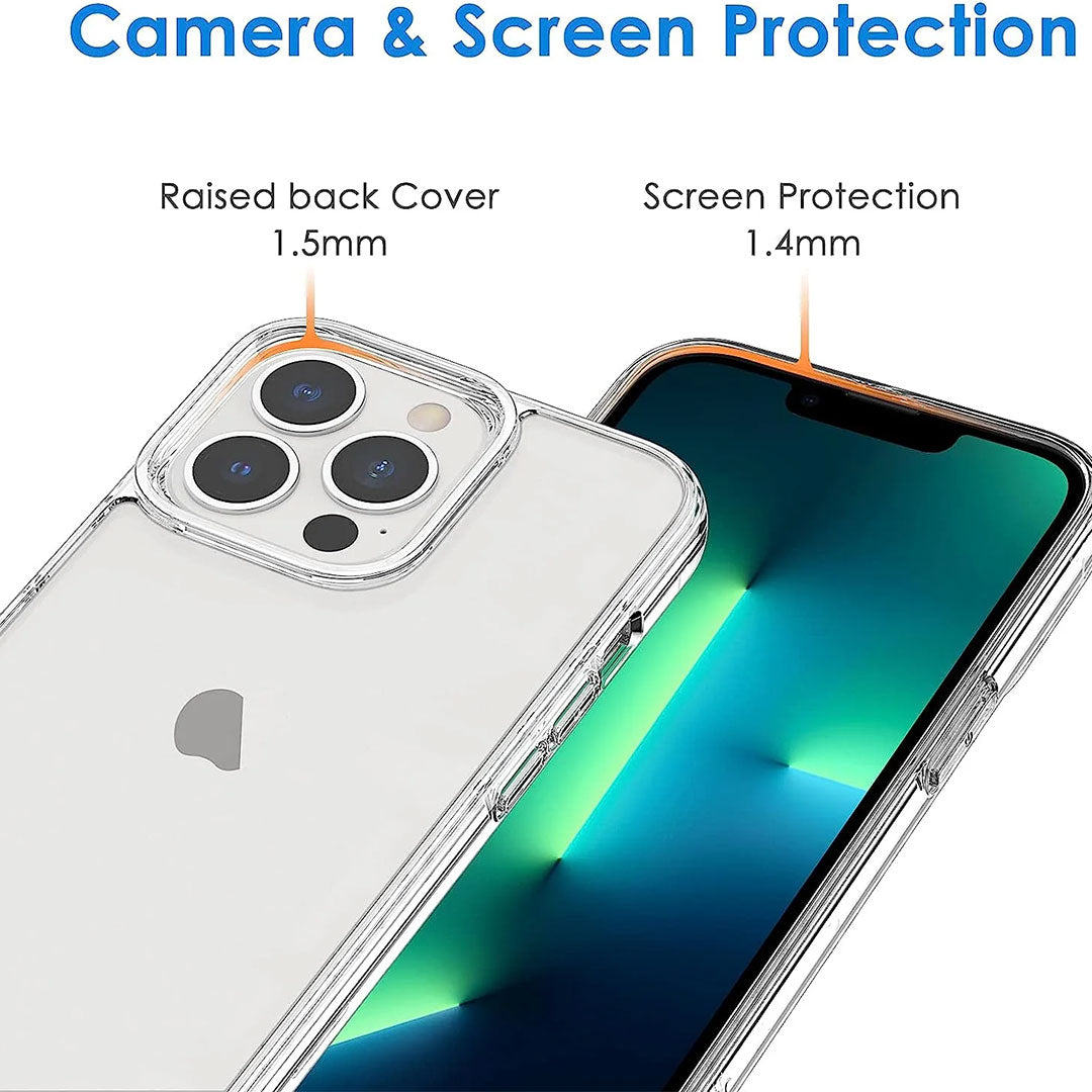 iPhone 13 Pro Tough Hybrid Clear Case