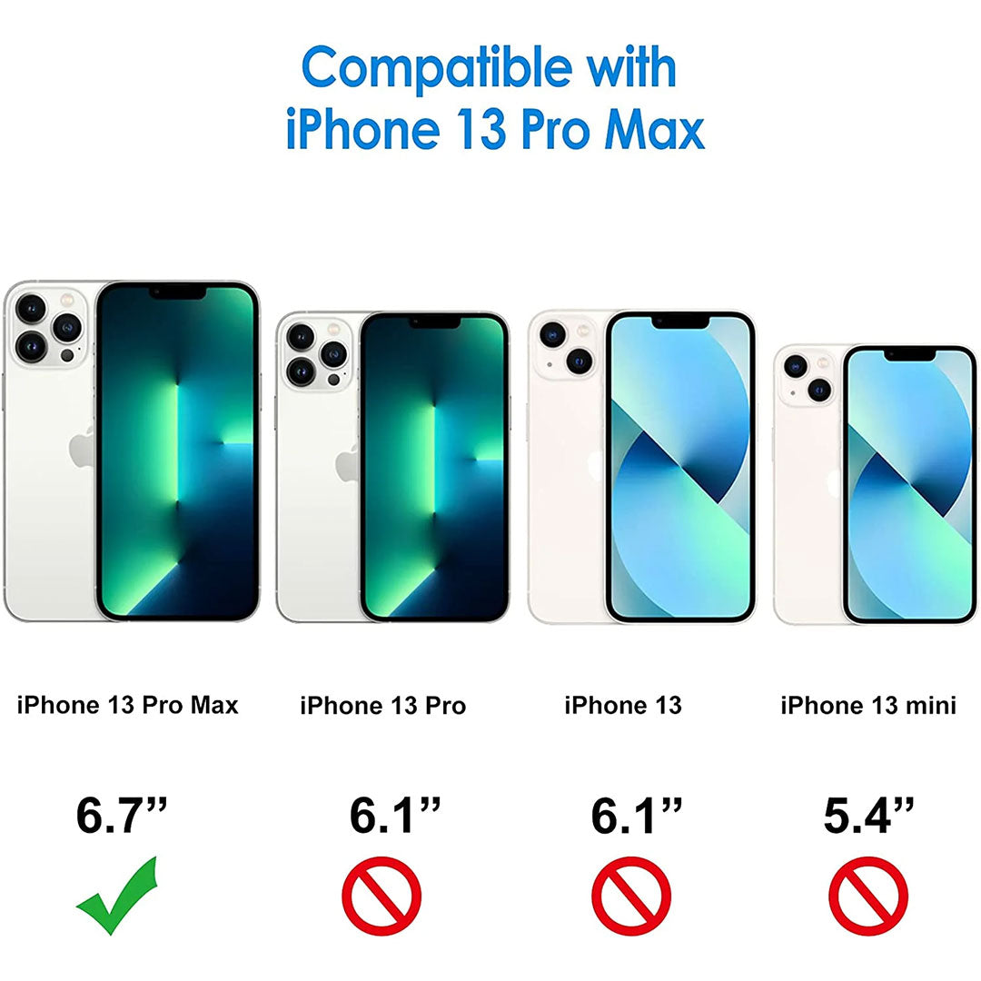 iPhone 13 Pro Max Tough Hybrid Clear Case