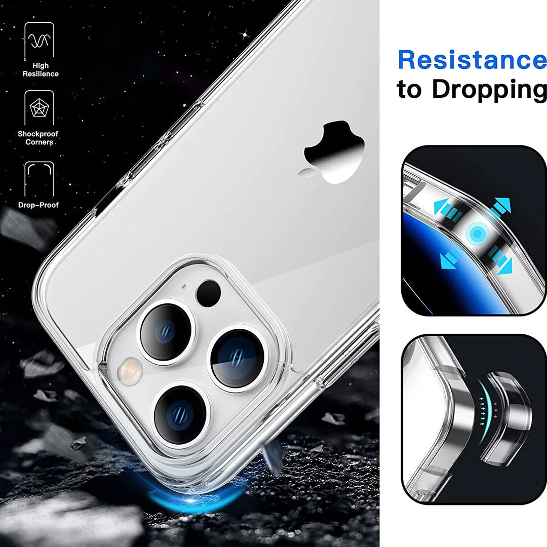 iPhone 14 Pro Tough Hybrid Clear Case