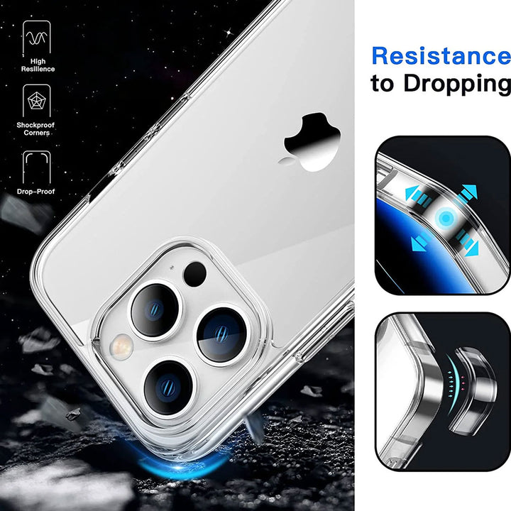 iPhone 14 Pro Tough Hybrid Clear Case