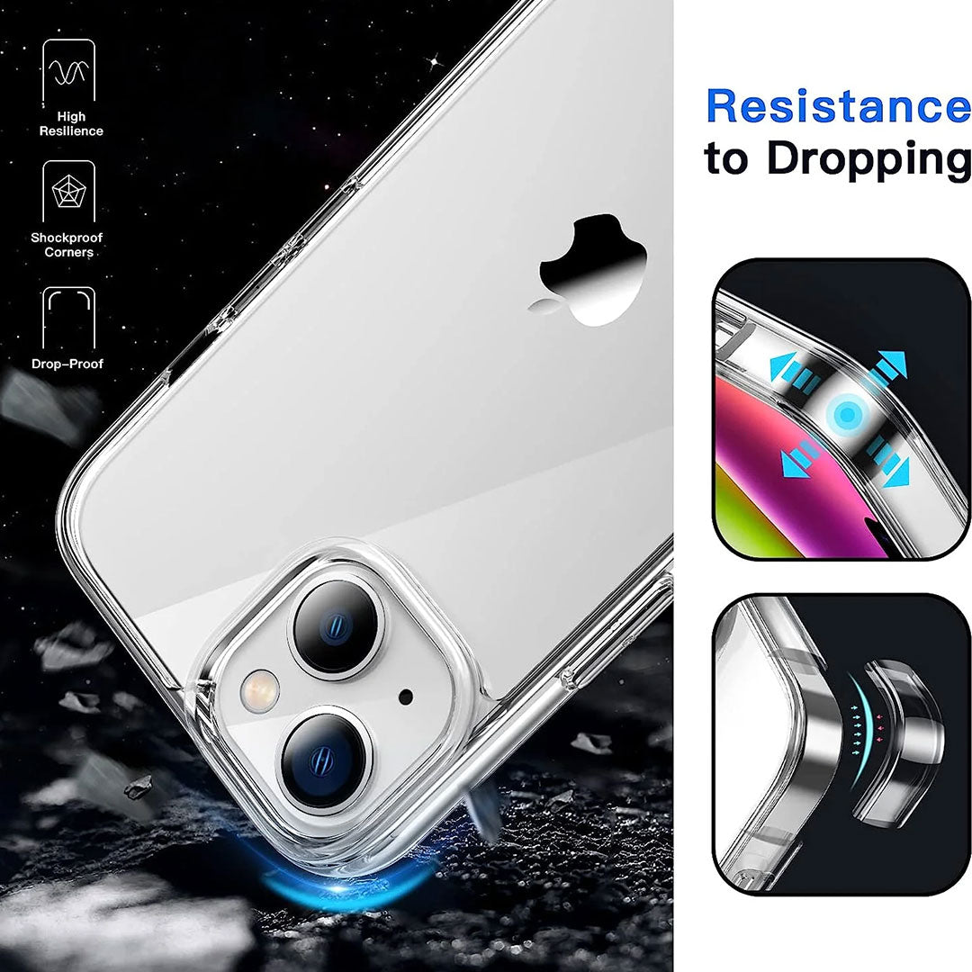 iPhone 14 Plus Tough Hybrid Clear Case