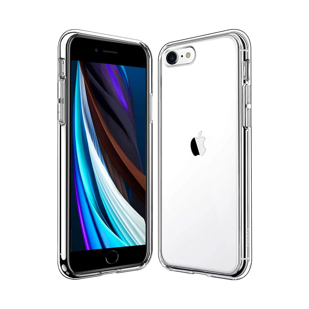 iPhone SE 2022 & 2020, iPhone 8, 7 Tough Hybrid Clear Case
