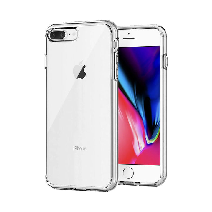 iPhone 8 Plus, 7 Plus Tough Hybrid Clear Case