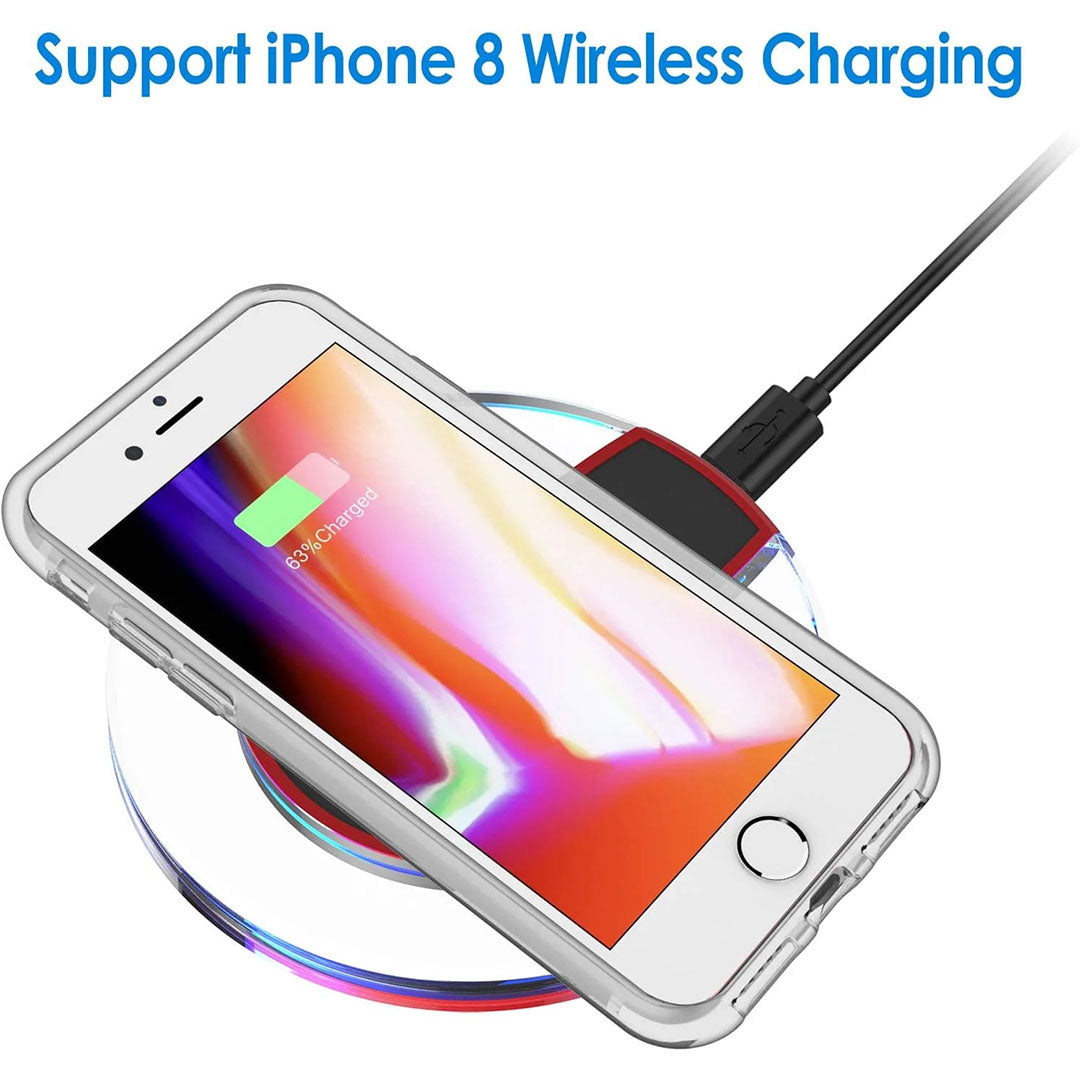 iPhone 8 Plus, 7 Plus Tough Hybrid Clear Case