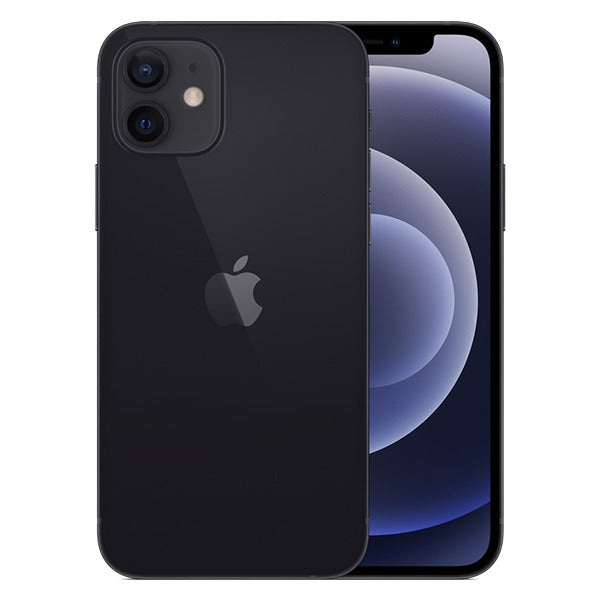 Apple iPhone 12 mini 256GB Black premium pre-owned front view