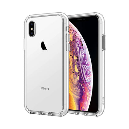 iPhone X & Xs Tough Hybrid Clear Case