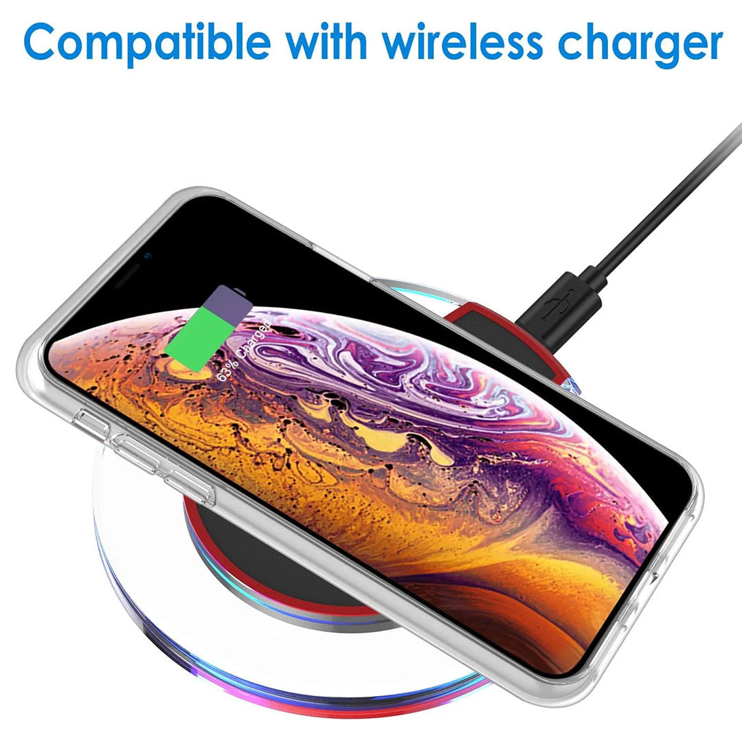 iPhone X & Xs Tough Hybrid Clear Case