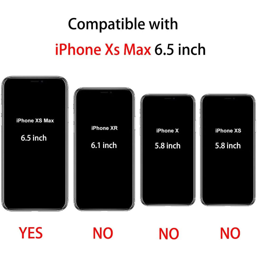 iPhone Xs Max Tough Hybrid Clear Case