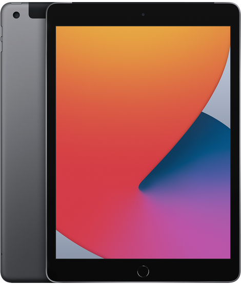 Apple iPad 7 32GB 10.2 inch Wi-Fi & Cellular 3G/4G Space Grey (Fair) Good Battery 93% Health