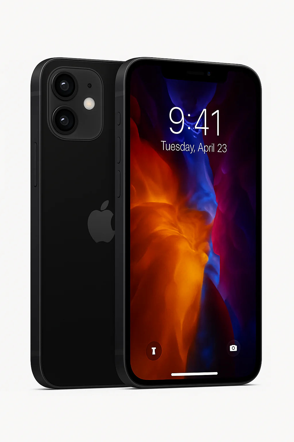 Apple iPhone 12 128GB Black - New Battery, Case, Screen Protector (As New)