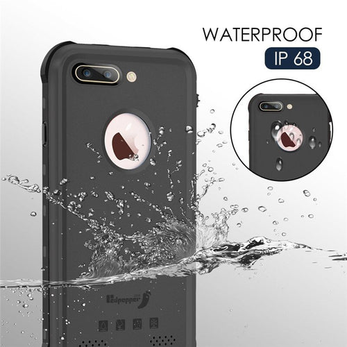 Waterproof Shockproof Dustproof Snowproof Case for iPhone 7 Plus/8 Plus