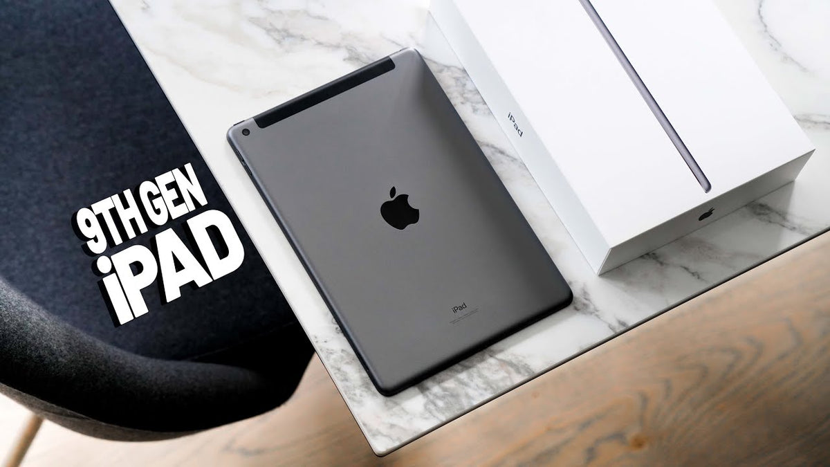 Apple iPad 10.2-inch 64GB Wi-Fi (Space Grey) 9th Gen - Free Screen Protector (As New)