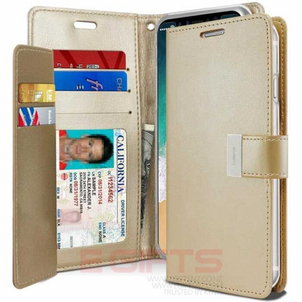Samsung Galaxy S20 - Mercury Gooseberry Wallet Case - Gold – Clearance