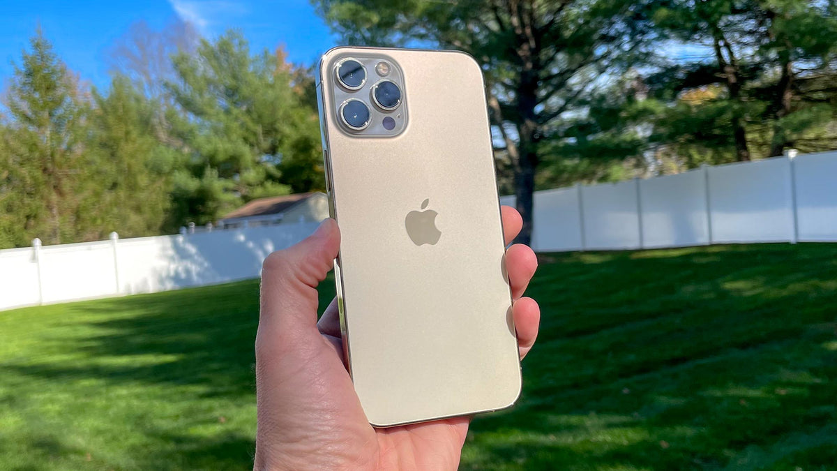Apple iPhone 12 Pro 128GB 5G Gold - New Case, Screen Protector, Original Box (Exc)