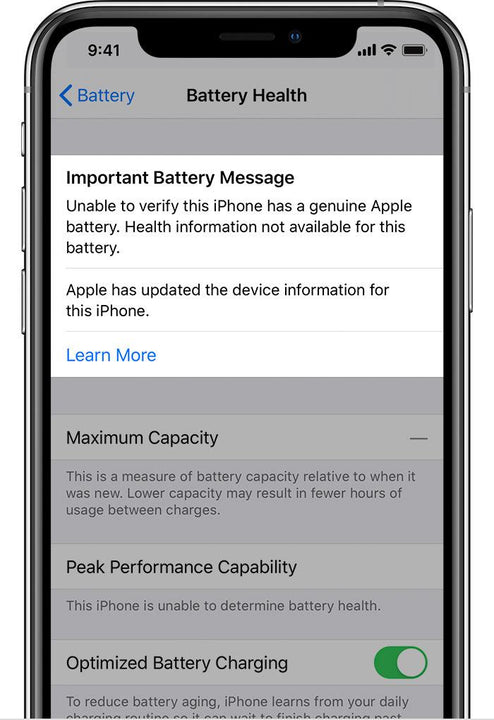 Apple iPhone 12 64GB Black (As New) Battery Message, With Case, Screen Protector