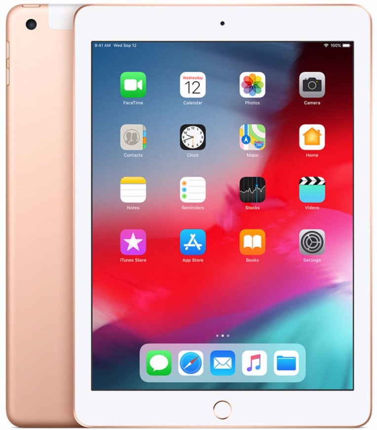 Apple iPad 6th Gen 32GB Wi-Fi Gold - (Exc)