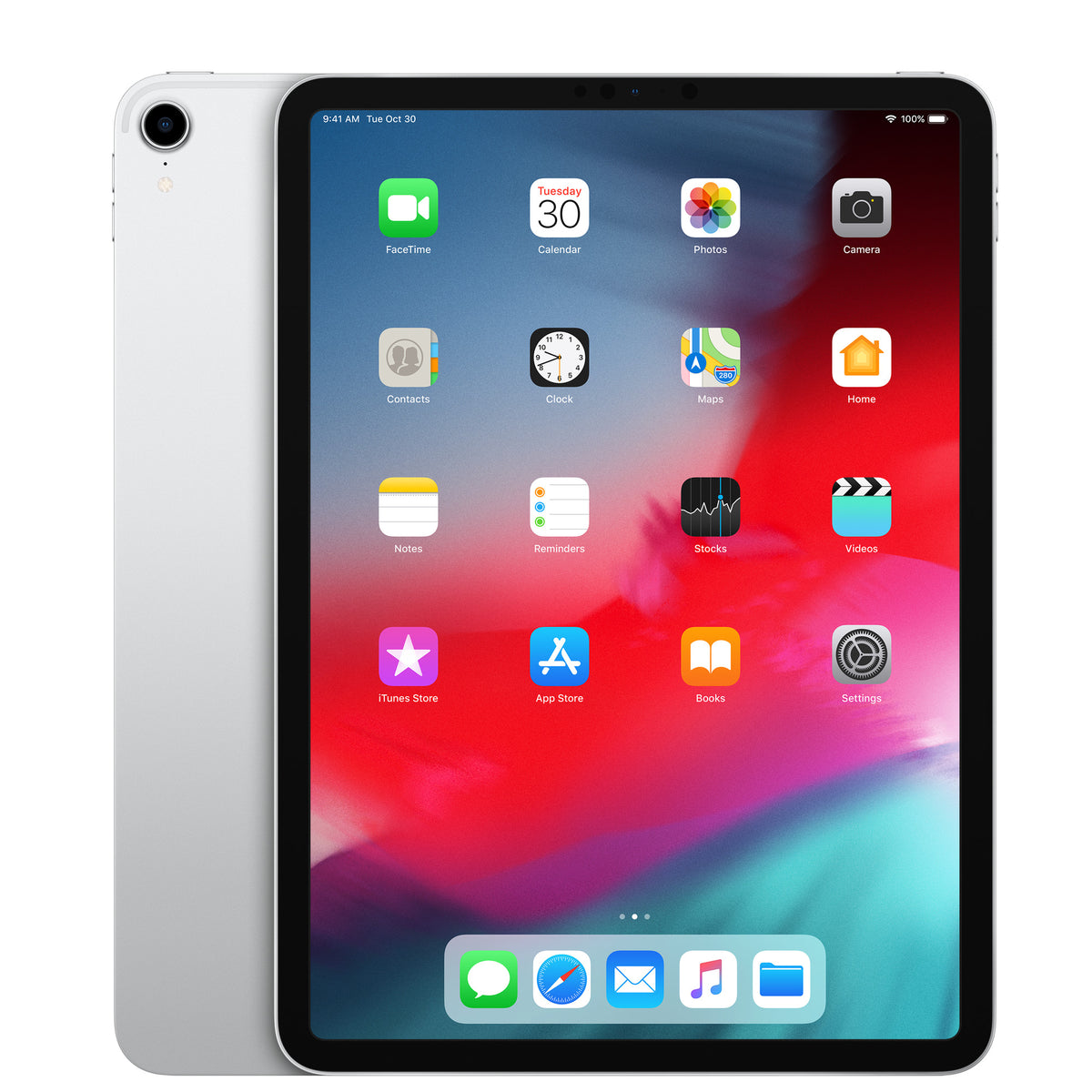 Apple iPad Pro 11 inch 2018 256GB Silver Wi-Fi - Screen Protector (As New)