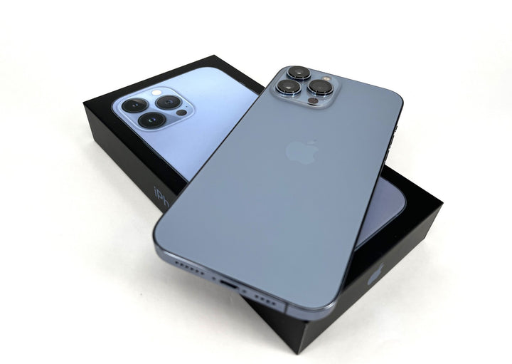 Apple iPhone 13 Pro 256GB 5G Sierra Blue - Original Box, Free Case (Excellent)