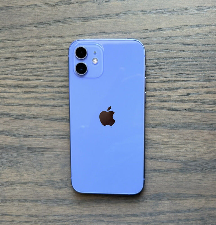 Apple iPhone 12 128GB Purple - New Case, Screen Protector (As New)