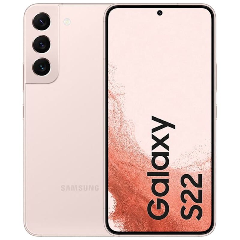 Samsung Galaxy S22 5G 128GB 8GB Pink SM-S901U (As New) New Screen Protector