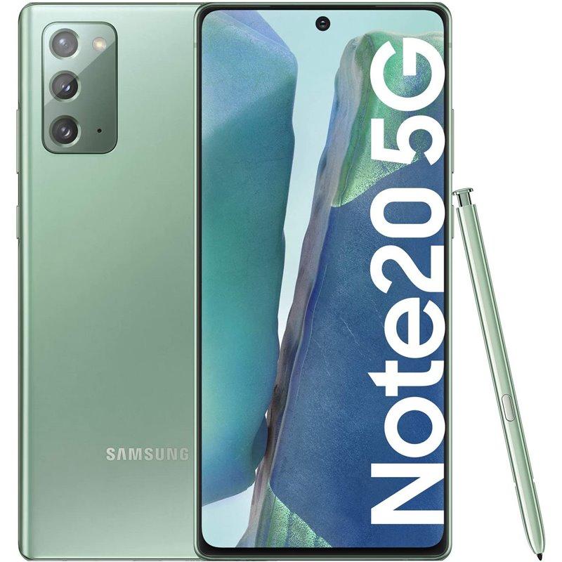 Samsung Galaxy Note 20 5G 128GB Mystic Green SM-N981U (As New) Free Case & Screen Protector