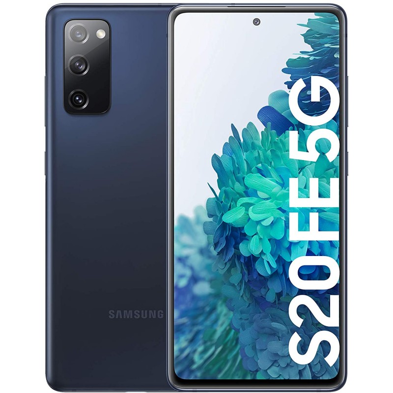 Samsung Galaxy S20 FE 5G Cloud Navy (Good) Screen Burn *Free Case, Glass Screen Protector & Shipping*