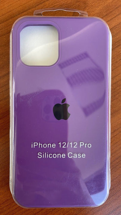 Apple iPhone 12 Silicone Case - Purple