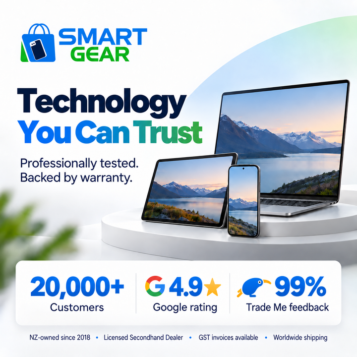 SmartGear NZ – technology you can trust, professionally tested and backed by warranty