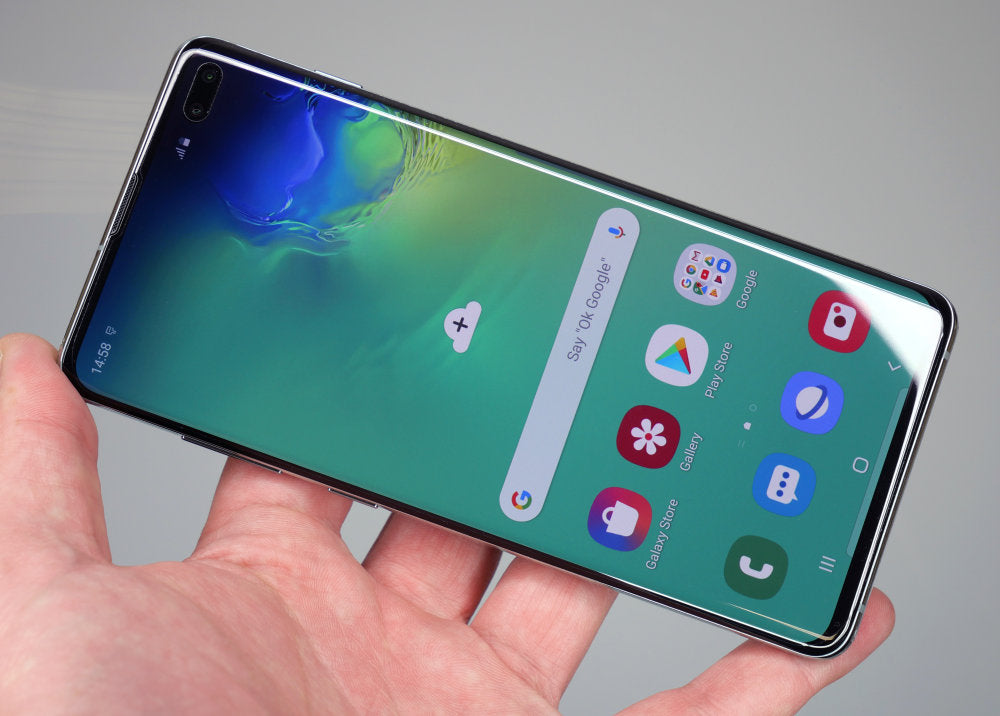 Samsung Galaxy S10 Plus Green 128GB (Like New - Grade 1) New Case & Glass Screen Protector