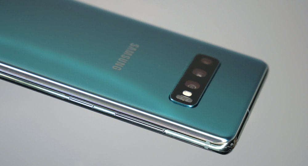 Samsung Galaxy S10 Plus Green 128GB (Like New - Grade 1) New Case & Glass Screen Protector
