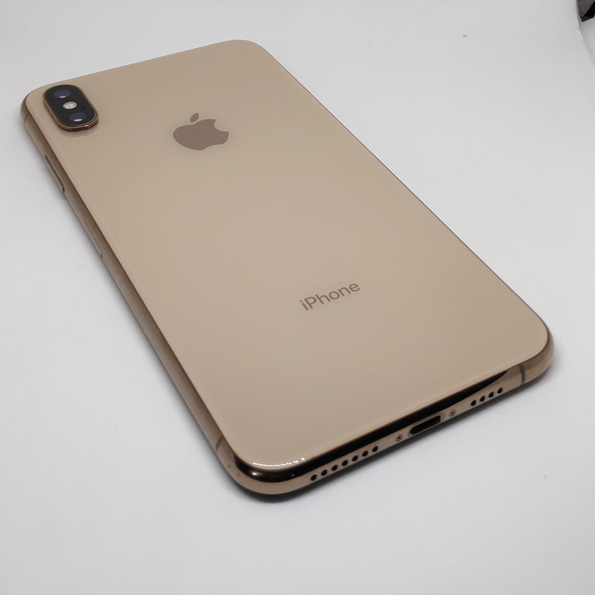 Apple iPhone XS Max 64GB Gold - New Battery, Case & Glass Screen Protector (Exc)