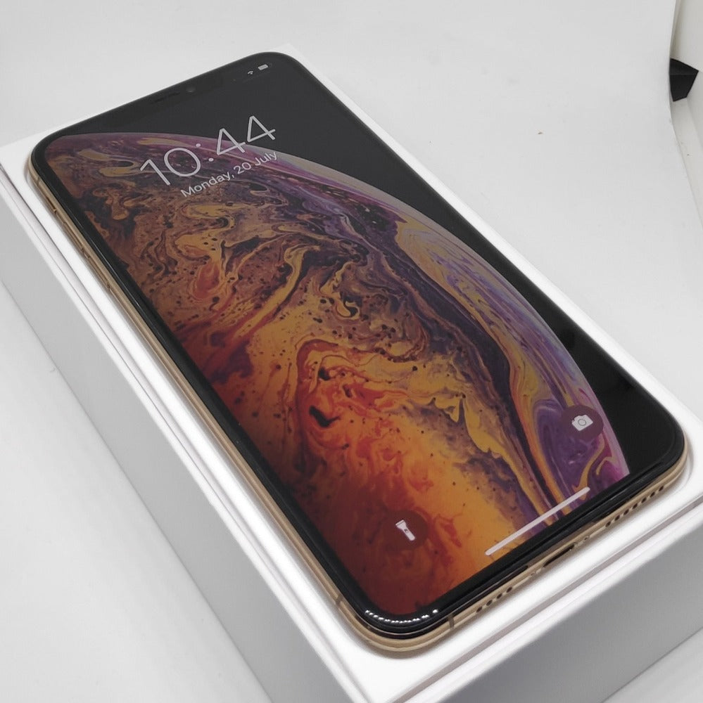 Apple iPhone XS Max 256GB Gold - New Battery, Case & Glass Screen Protector (Exc)