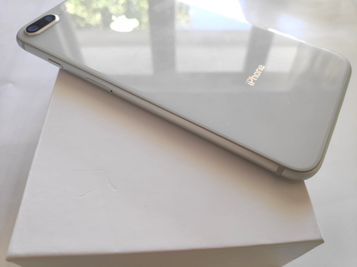 Apple iPhone 8 Plus 64GB White - New Battery, Case, Screen Protector (Exc)