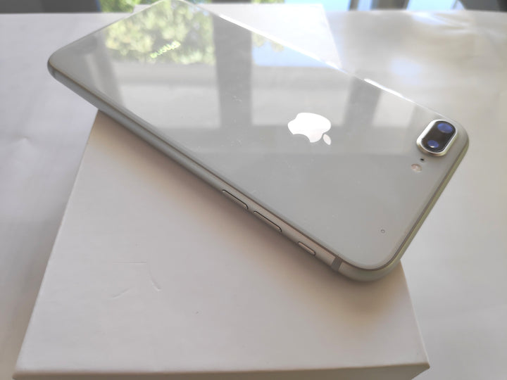 Apple iPhone 8 Plus 256GB White with New Battery (Good - Grade 3) *Free Case, Screen Protector & Shipping*