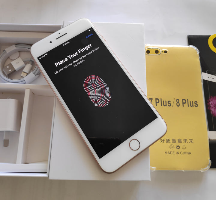 Apple iPhone 8 Plus 256GB Gold - New Battery (Excellent) *Free Case, Screen Protector & Shipping*