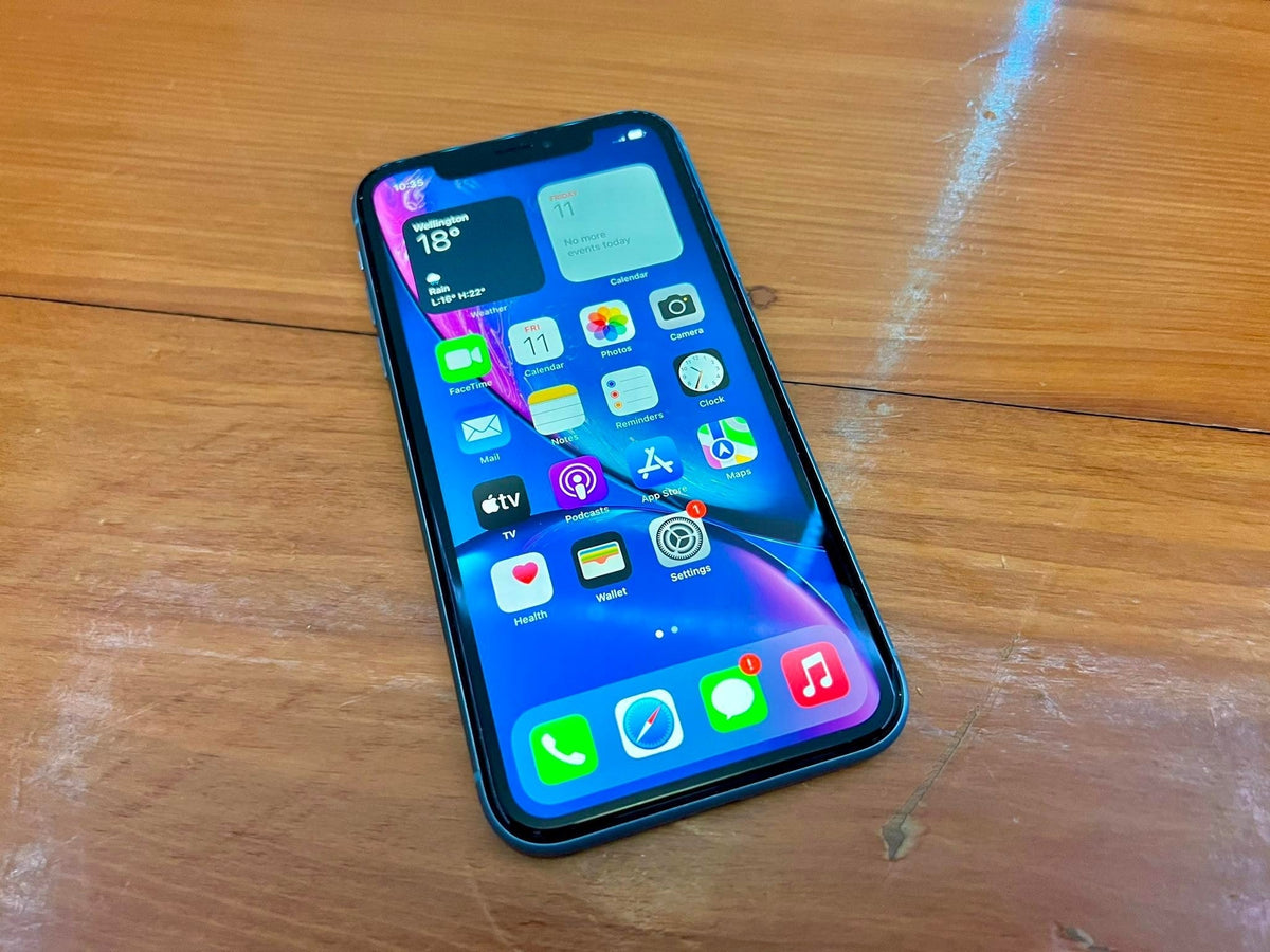Apple iPhone XR 128GB Blue - New Battery (Pristine) Used