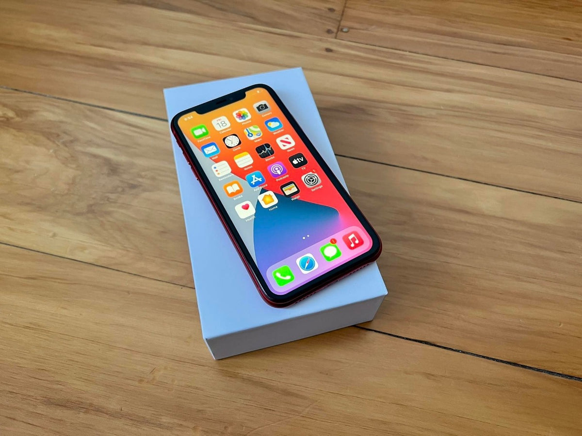Apple iPhone 11 64GB Red - New Case, Glass Screen Protector (As New)