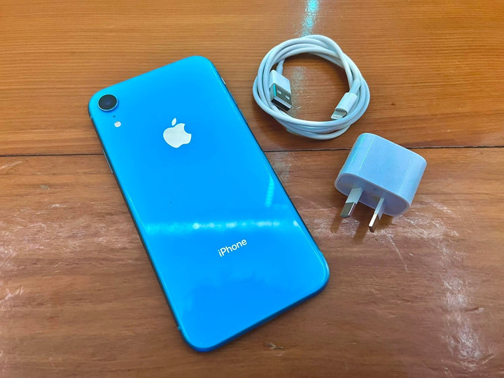Apple iPhone XR 128GB Blue - New Battery (Pristine) Used