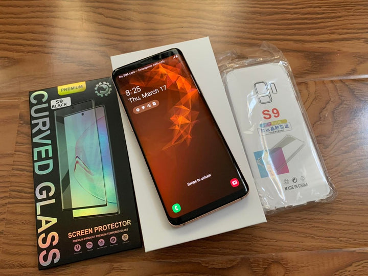 Samsung Galaxy S9 64GB Gold (Excellent) *Free Case, Screen Protector & Shipping*