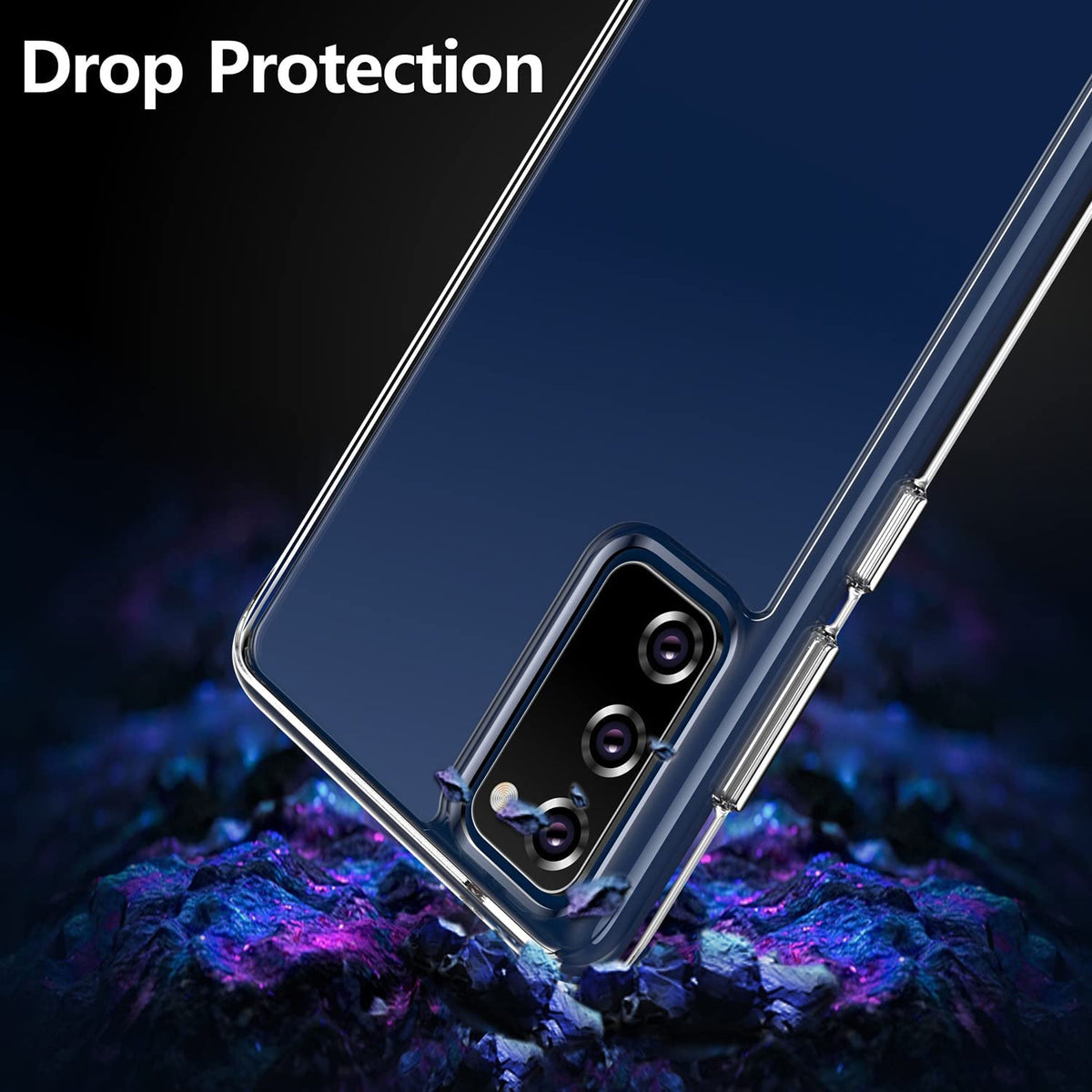 Tough Clear Shockproof Case for Samsung Galaxy S20 Fe