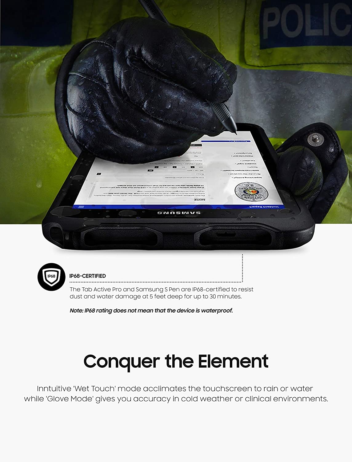 Samsung Galaxy Tab Active 2 | Cellular, S Pen, Rugged Case, Calling (Excellent) SM-T395