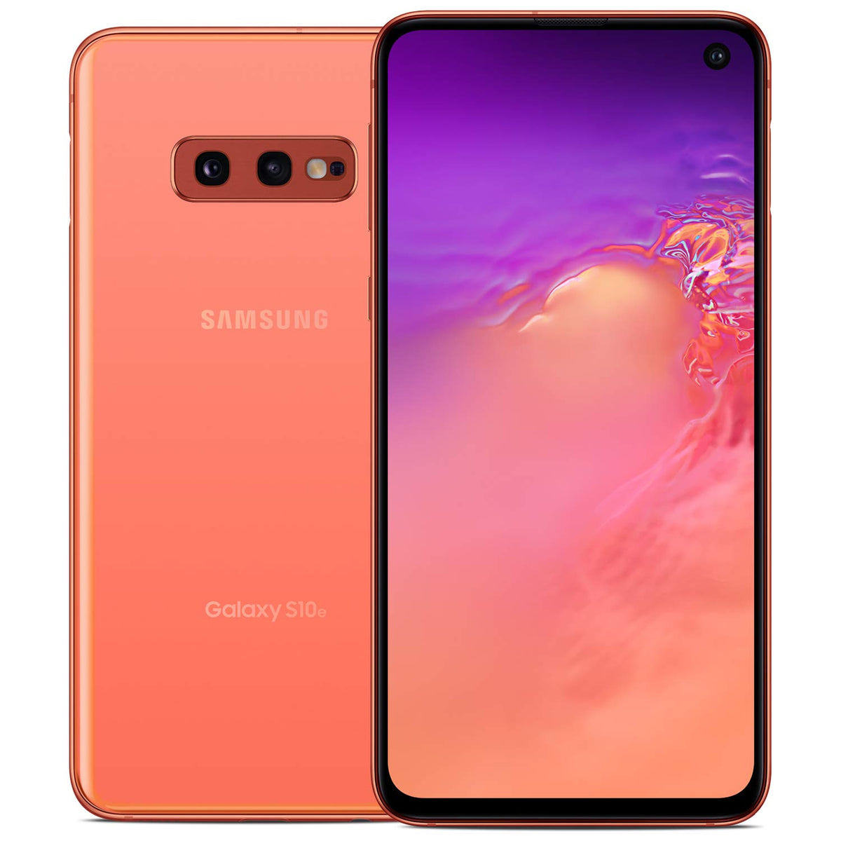 Samsung Galaxy S10e Pink SM-G970U New Case, Glass Screen Protector (As New)