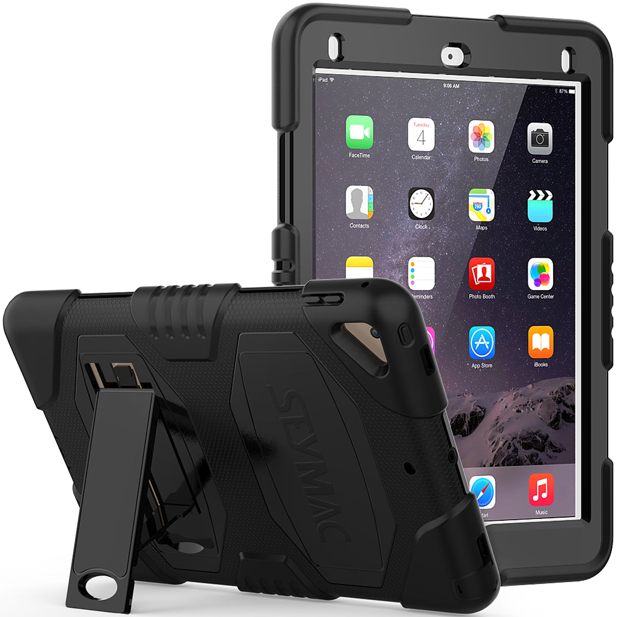 iPad Rugged Case for Apple iPad 5, iPad 6 & iPad Air 2 (9.7 inch)