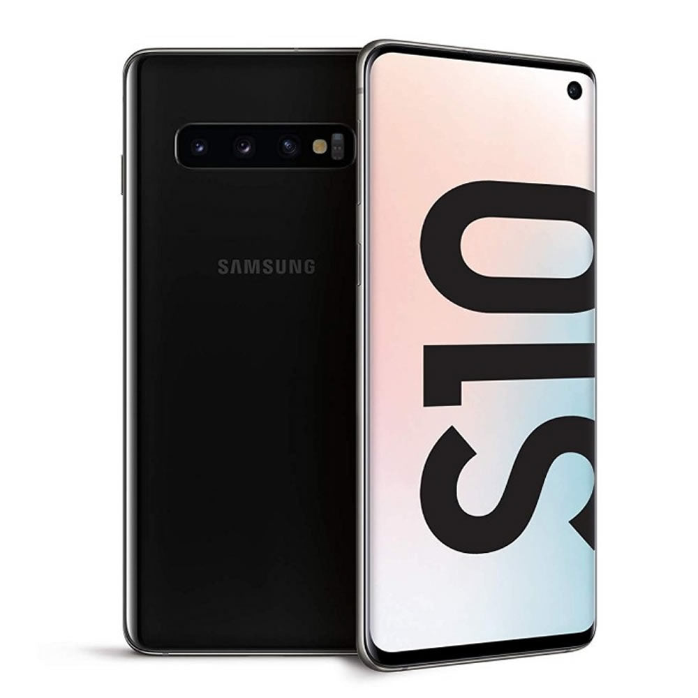 Samsung Galaxy S10 128GB 8GB Prism Black (Excellent) With Case, Glass Screen Protector & Shipping