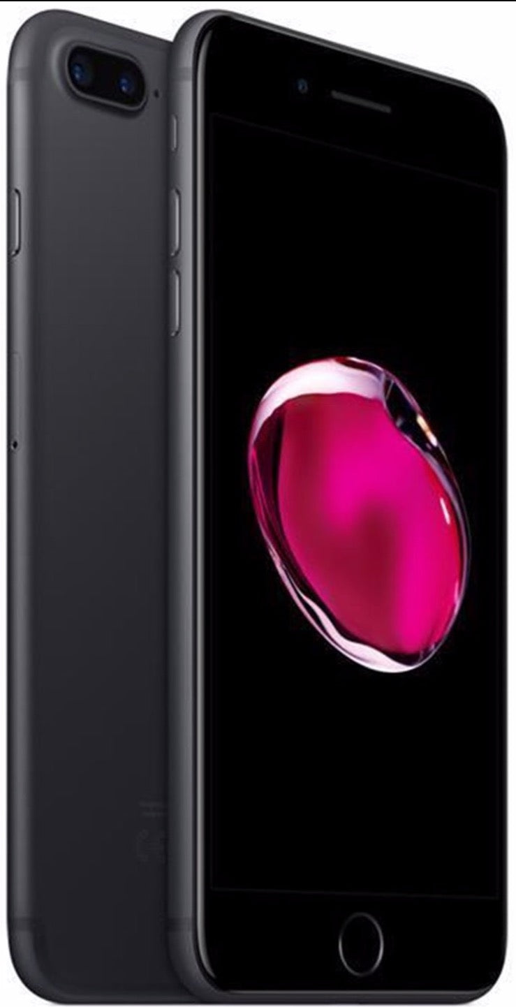 Apple iPhone 7 Plus 128GB Black (Excellent) New Battery, Case & Glass Screen Protector & Shipping