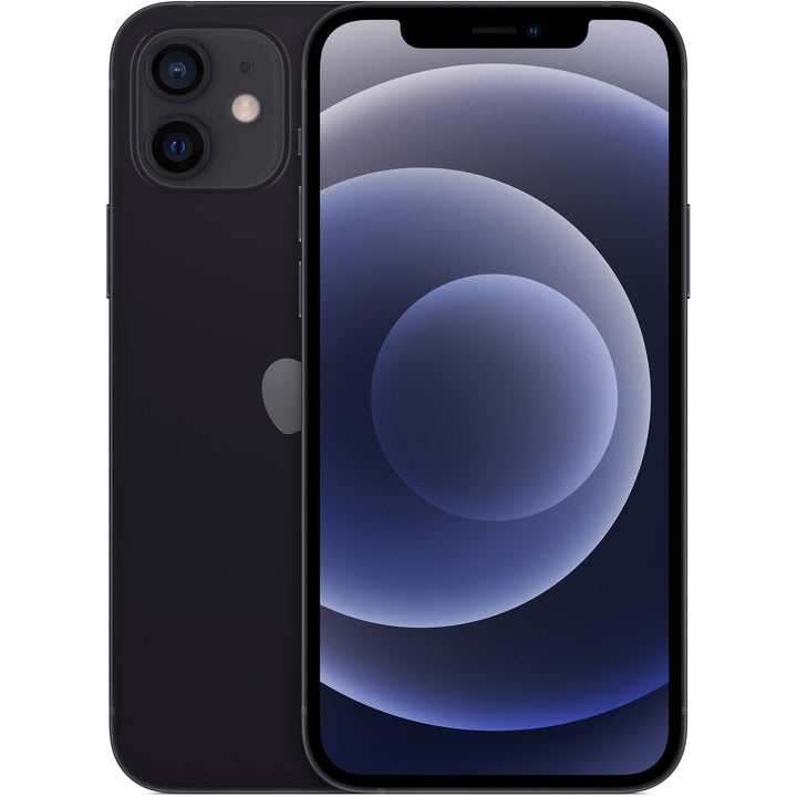 Apple iPhone 12 256GB Black - New Case, Screen Protector (As New)