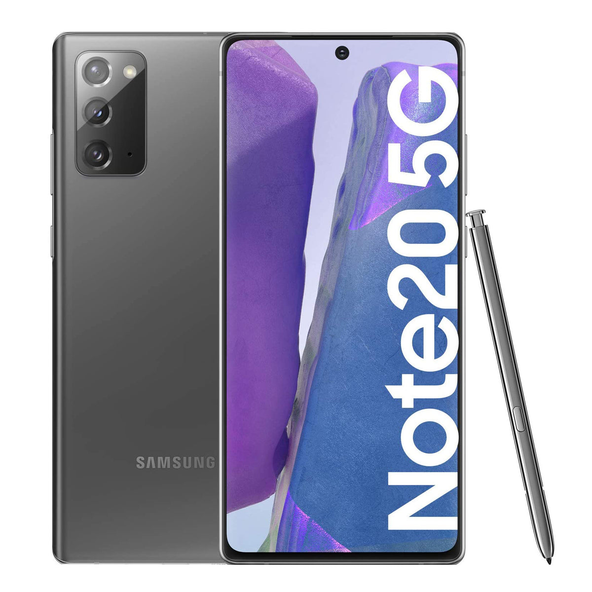 Samsung Galaxy Note 20 5G 128GB Mystic Black SM-N981U - New Case, Screen Protector (Fair)