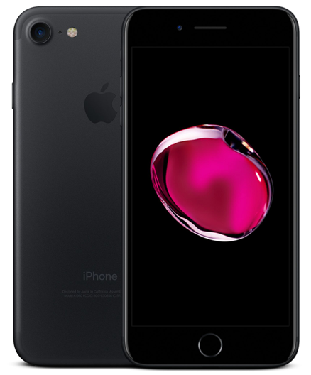 Apple iPhone 7 32GB Space Grey - Case, Glass Screen Protector (As New)